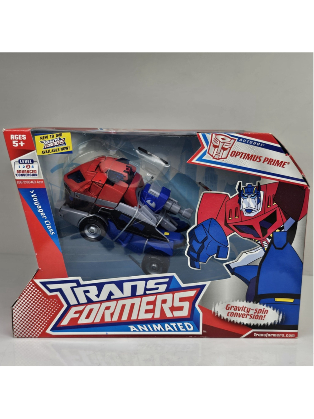 SEALED Transformers Animated Voyager Class Autobot Optimus Prime NEW